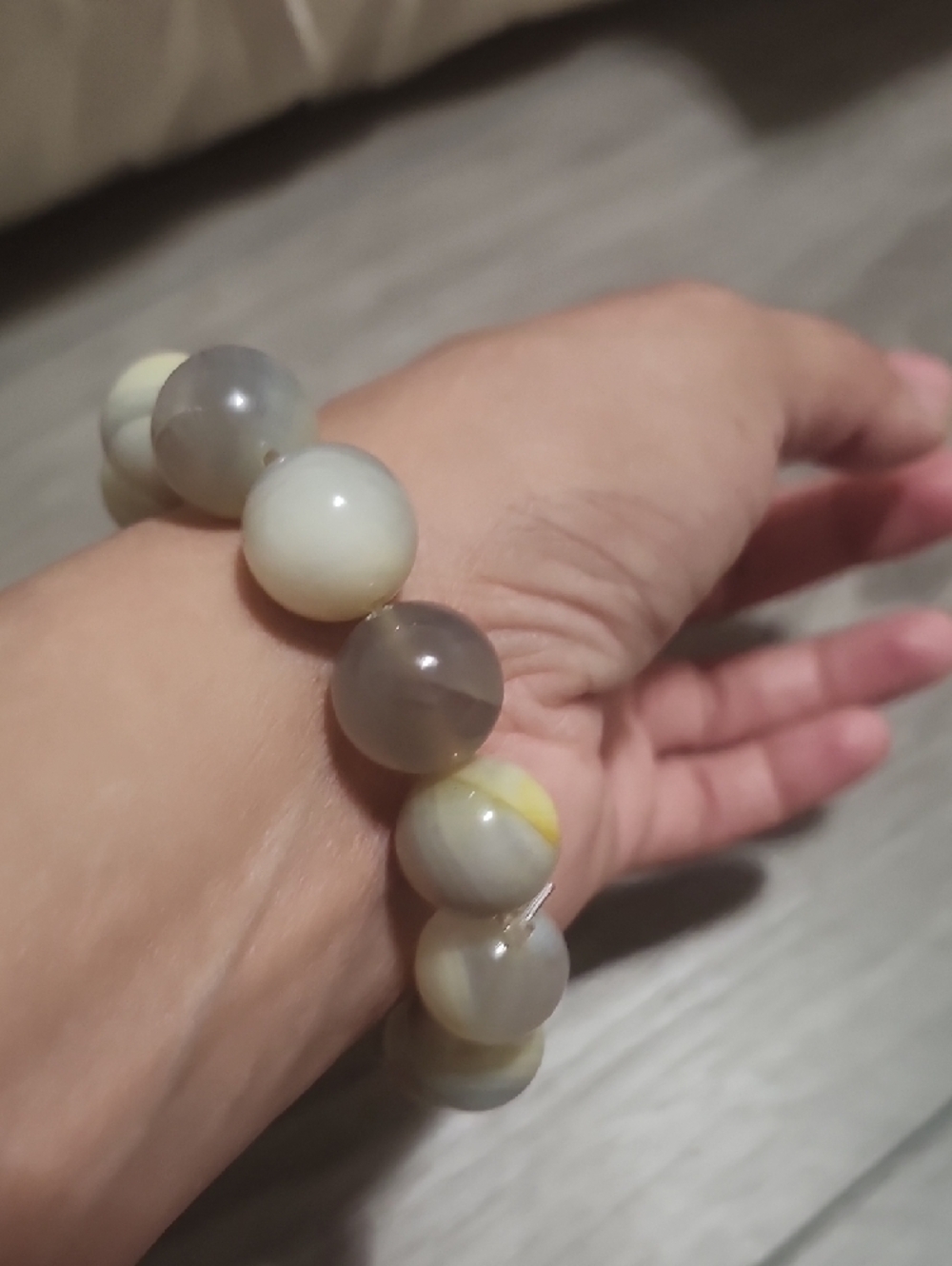 Handcrafted Bracelet Of The Month Golden Mist Harmony - Picture 6 of 7